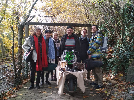 Das Ensemble für Neue Kammermusik unterwegs (Bild: ENKUD) Das Ensemble für Neue Kammermusik unterwegs (Bild: ENKUD)