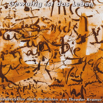 Cover der CD Gewaltig ist das Leben Cover der CD Gewaltig ist das Leben