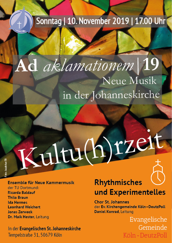 Plakat zum Programm Ad acclamationem|19