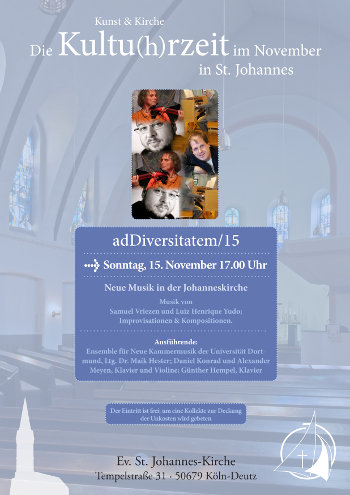 Plakat zur Veranstaltung ad diversitatem|15 (Bild: Daniel Konrad)