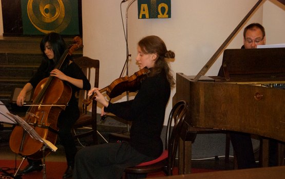 Ensemble für Neue Kammermusik in der St. Johanneskirche Köln (Bild: ENKUD)
