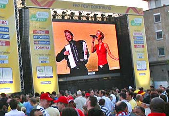 Offizielle Eröffnung der FIFA-WM 2006 in Dortmund (Bild: Sonic Bang!) Offizielle Eröffnung der FIFA-WM 2006 in Dortmund (Bild: Sonic Bang!)
