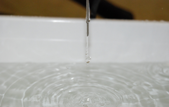 Detail der Klanginstallation Droppeltjes von Maik Hester (Bild: Maik Hester)